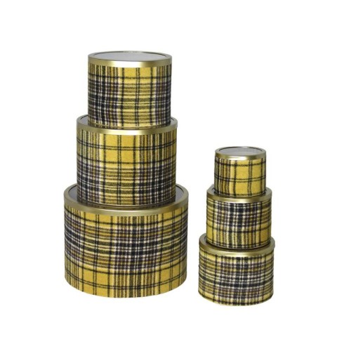 SET 6 SCATOLE SCOZZESE OCRA